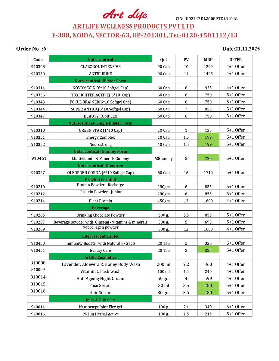 Super Products offer